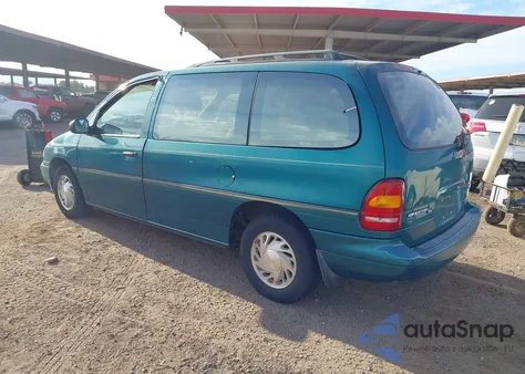 1996 Ford Windstar Wagon from USA, damaged, VIN 2FMDA5141TBC14071